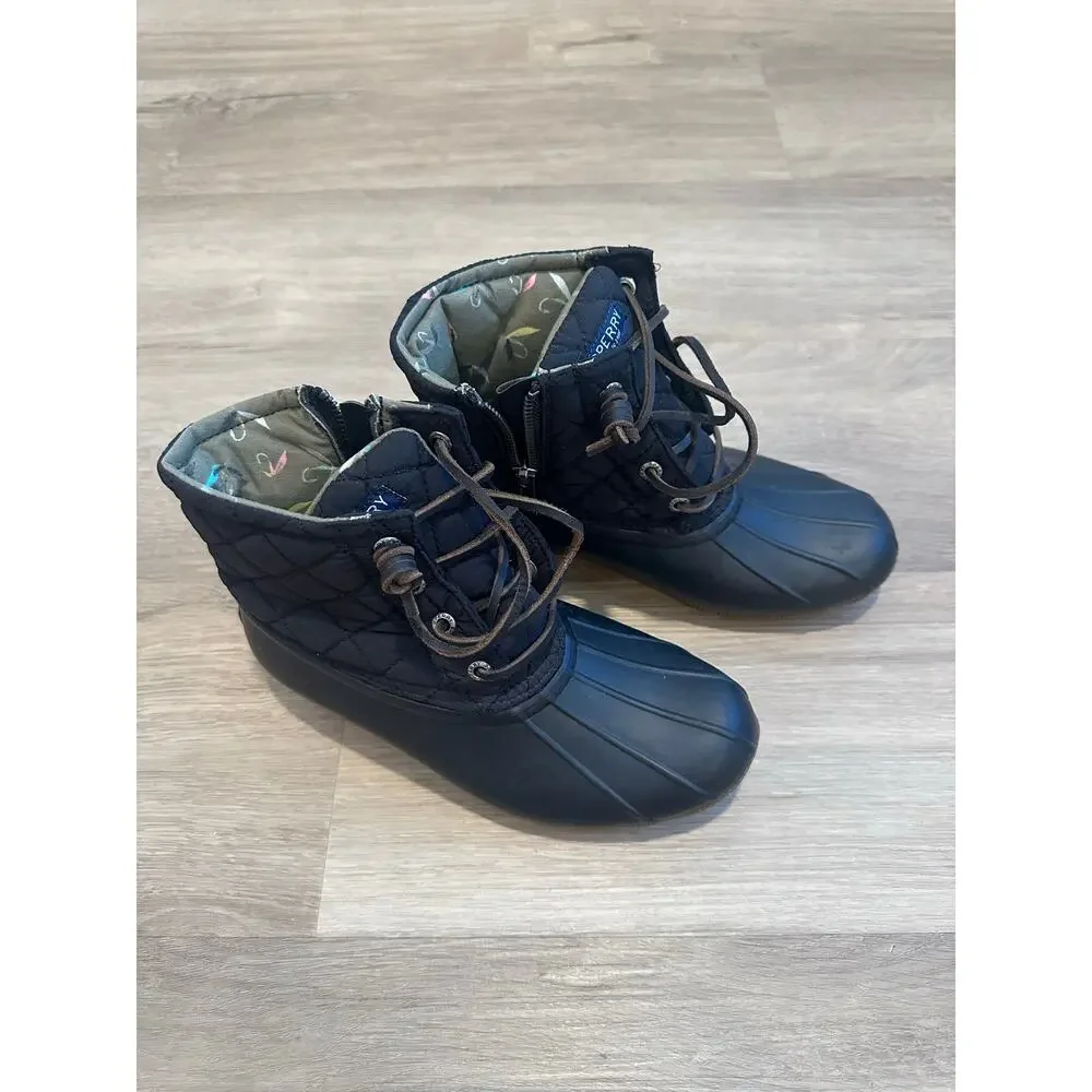 Sperry Topsiders Saltwater Duck Boots Sz 5.5
